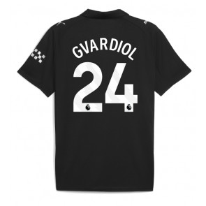 Manchester City Josko Gvardiol #24 Gostujuci Dres 2025-26 Kratak Rukavima